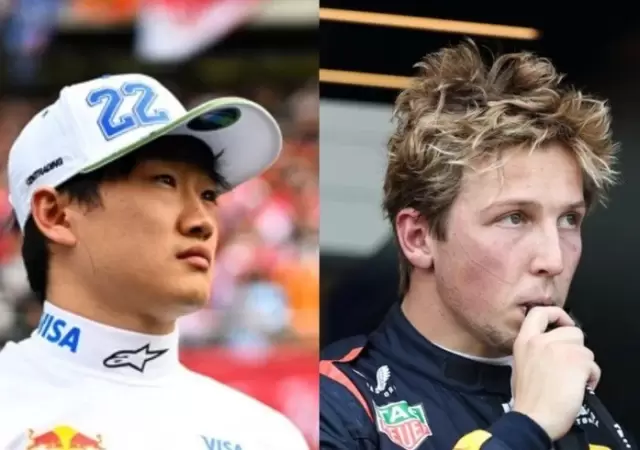 Liam Lawson y Yuki Tsunoda se tiran con de todo