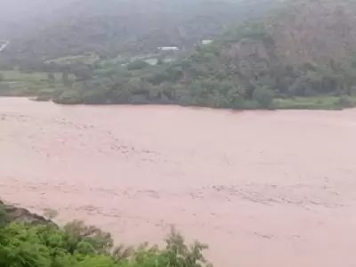 La crecida del r�o Pilcomayo dej� a varias comunidades aisladas en Salta.