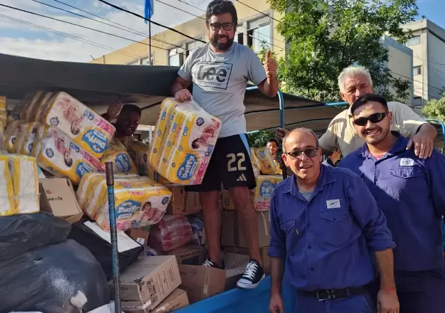 La energ�a de la solidaridad llega a Bah�a Blanca con una gran campa�a