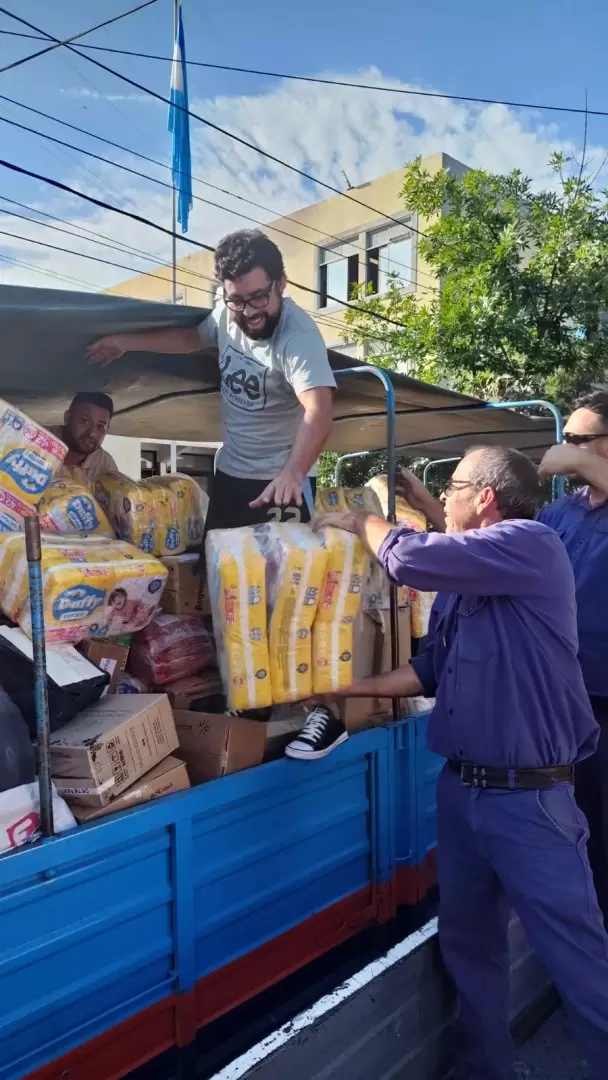 Cargando camiones
