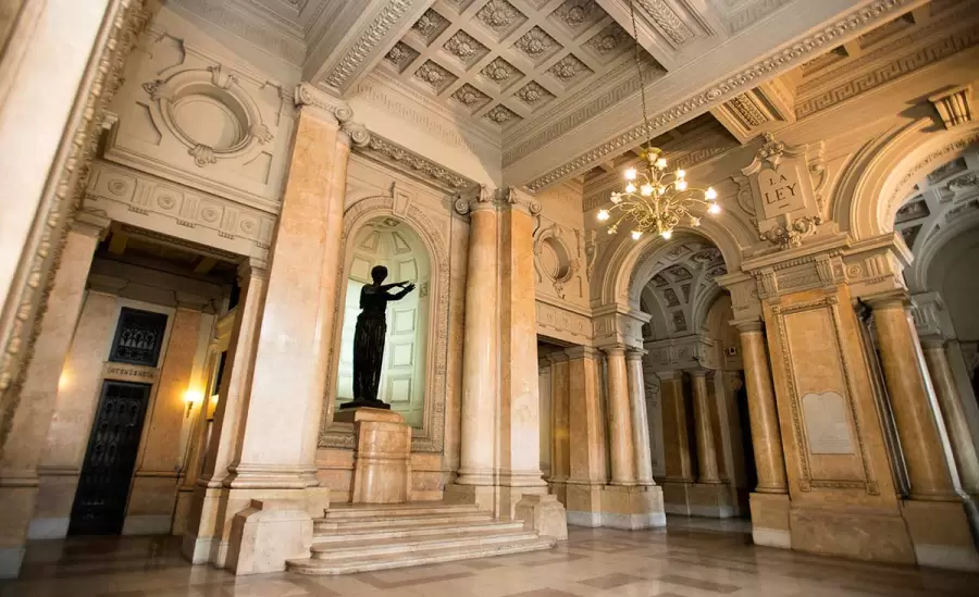 Palacio de Tribunales, sede de la Corte Suprema