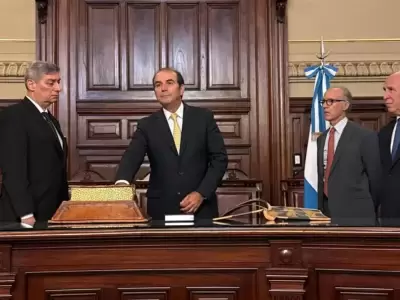 Garc�a Mansilla es incorporado a la Corte