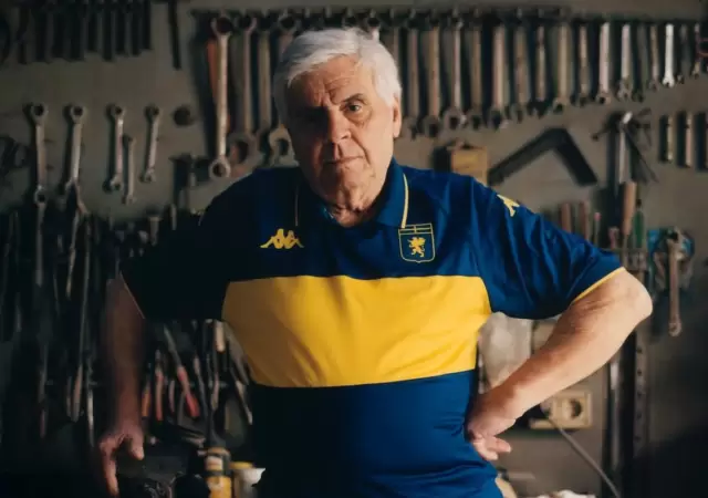 La nueva camiseta del Genoa est� dedicada a los 120 a�os de Boca Juniors.