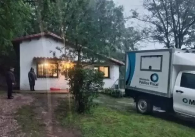 El femicidio fue cometido en esta vivienda rural. (Foto: cronica.com.ar)