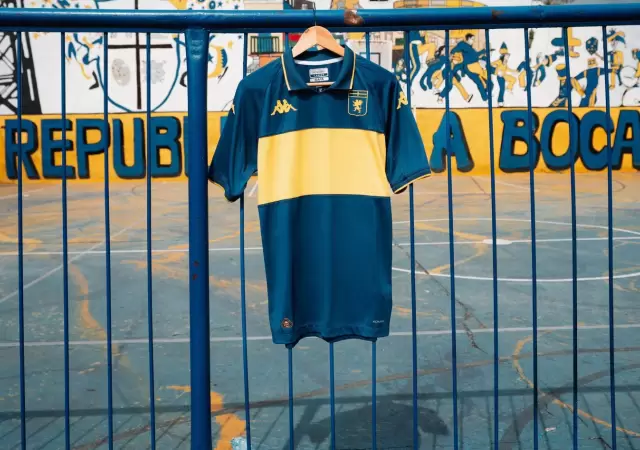 La camiseta nueva del Genoa.