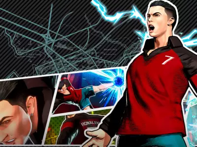 CR7 en el Fatal Fury