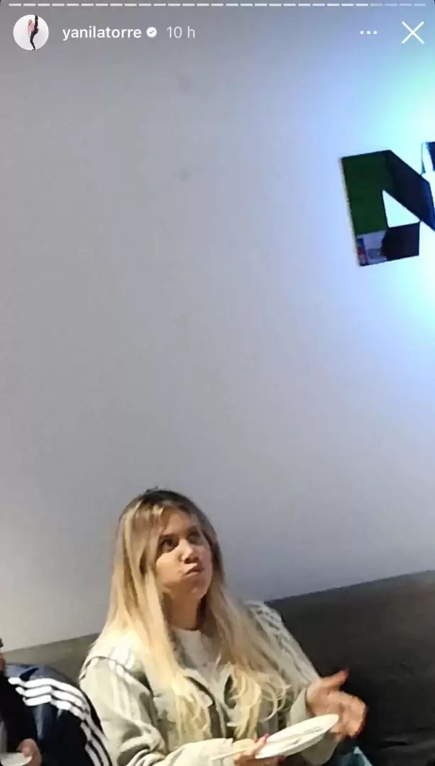 La primera de las historias que publicó Yanina Latorre.
