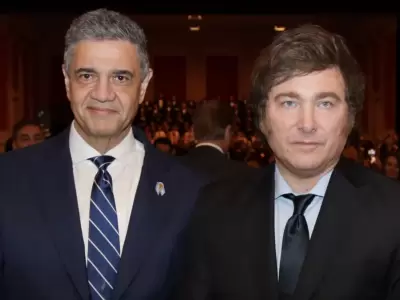 Jorge Macri y Javier Milei