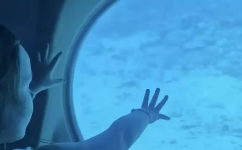 El Sindbad ofrec�a un paseo submarino, sin mojarse.