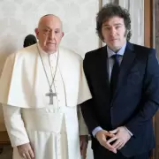 Milei admiti� que se equivoc� al hablar mal del papa Francisco