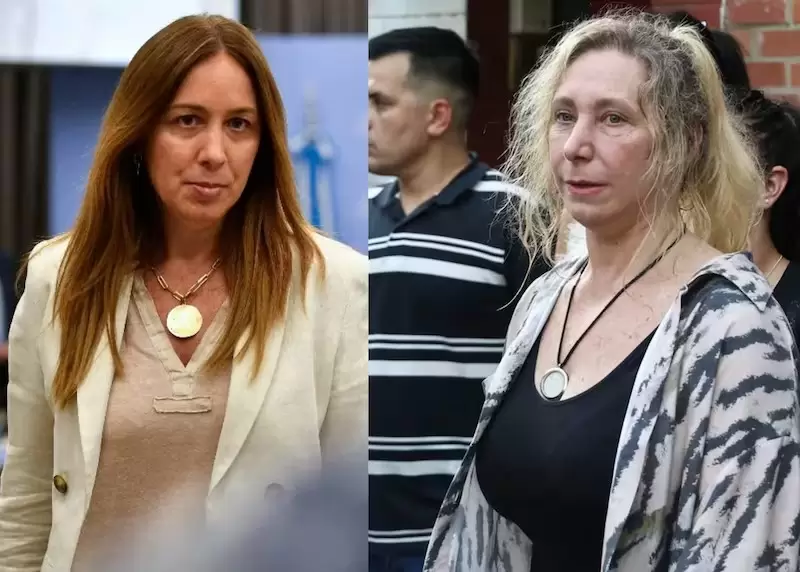 Mar�a Eugenia Vidal y Karina Milei.