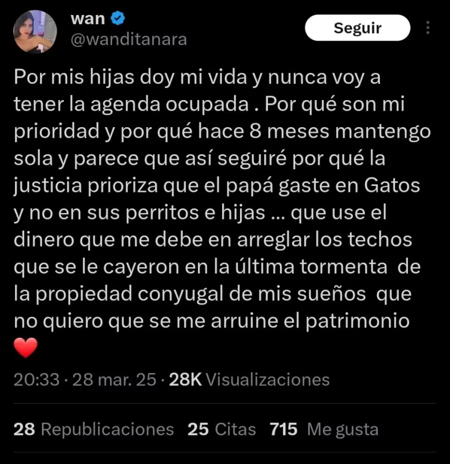 Wanda Nara contra Mauro Icardi/