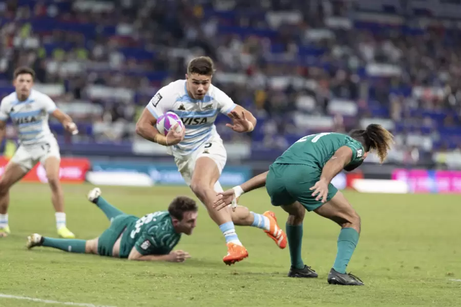 Los Pumas 7s jugar�n las semifinales en Hong Kong/