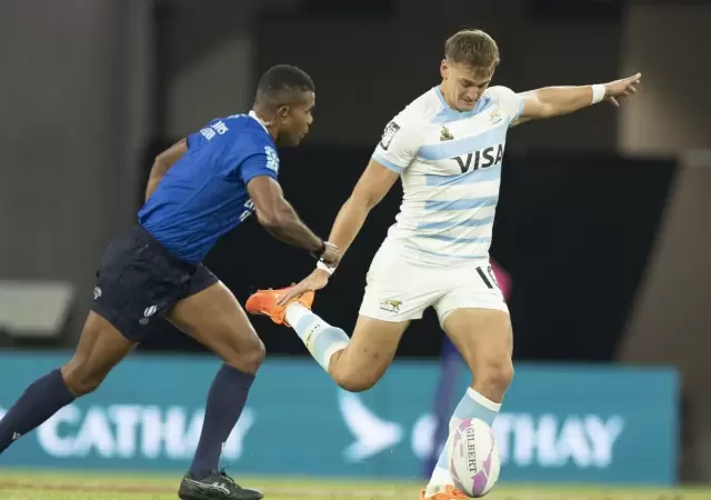 Los Pumas 7s jugar�n las semifinales en Hong Kong/