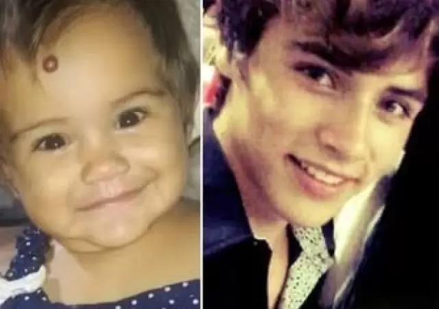 Sof�a y Franco, los hijos de Natalia Heizenrreder/