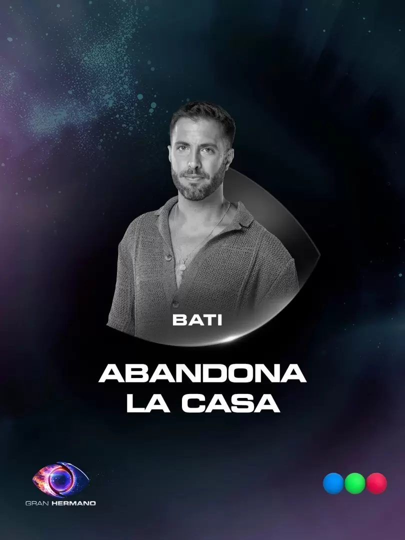 Santiago Larrivey fue eliminado de Gran Hermano.