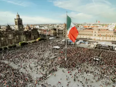 El Z�calo de M�xico.