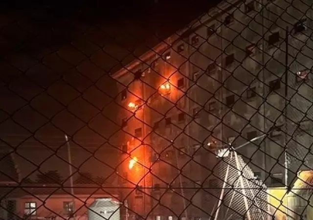 Mot�n en la c�rcel de Devoto/ Fuente: captura de pantalla de video.