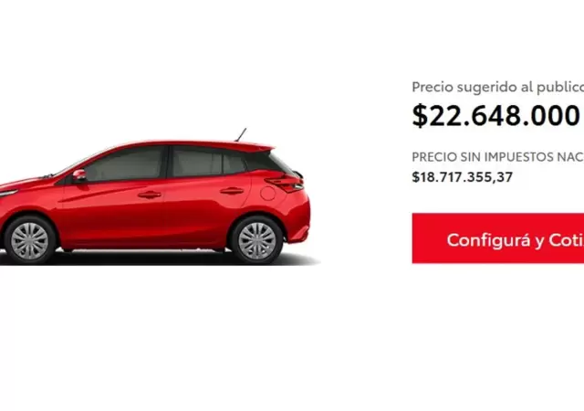 Toyota Yaris.