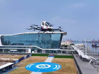Los taxis voladores en China ya son una realidad.
