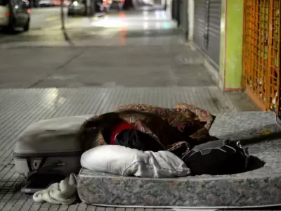 Personas en situaci�n de calle.