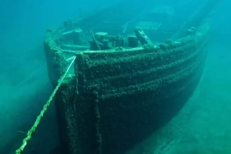 Encontraron un barco griego del siglo IV a.C.