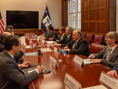 La canciller�a argentina se viene reuniendo con las principales figuras diplom�ticas y comerciales de la administraci�n Trump.