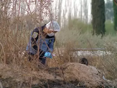 El cuerpo fue encontrado en un descampado. (Foto ilustrativa)