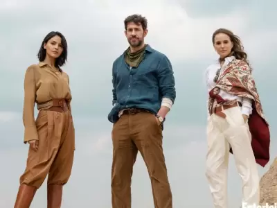 John Krasinski y Natalie Portman se embarcan en una misi�n imposible en Fountain of Youth