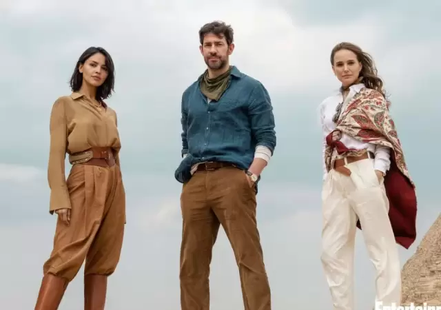 John Krasinski y Natalie Portman se embarcan en una misi�n imposible en Fountain of Youth