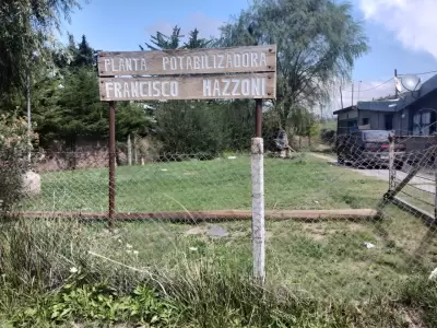 Planta potabilizadora Francisco Mazzoni, ubicada Las Carditas, Potrerillos. Fuente: Irrigaci�n