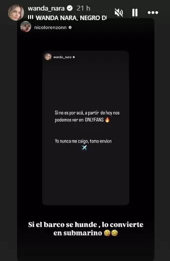 Wanda Nara anunció que abrirá Only Fans luego de que la Justicia le ordenara cerrar sus redes sociales por un mes