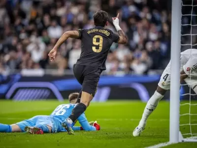 Un cabezazo certero de Hugo Duro, que sell� el 2-1 final para el triunfo del Valencia/