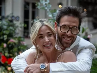 Tiempos felices: J�sica Cirio y El�as Piccirillo reci�n casados. (Foto: archivo web)