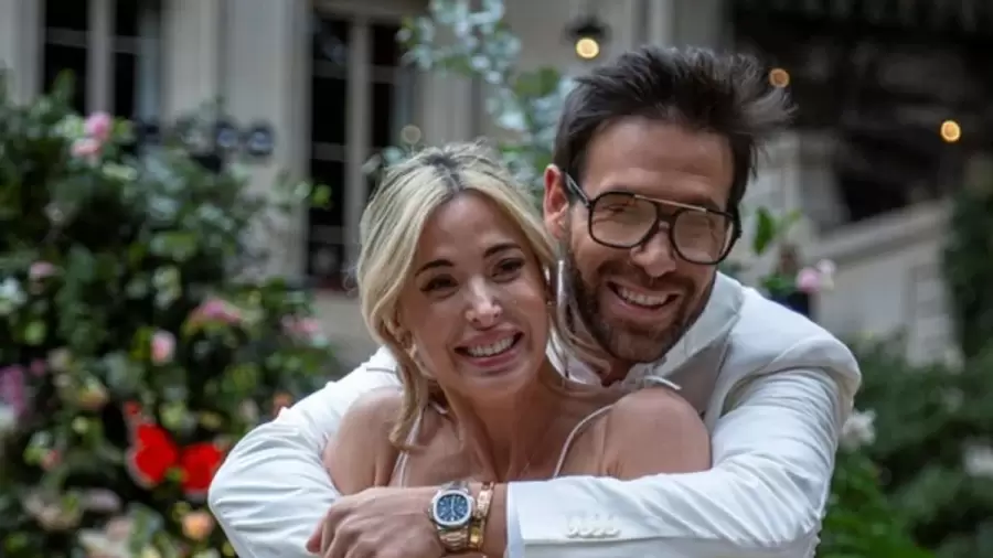 Tiempos felices: J�sica Cirio y El�as Piccirillo reci�n casados. (Foto: archivo web)