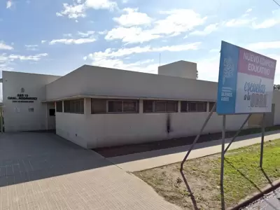 El establecimiento educativo donde ocurri� la salvaje golpiza.