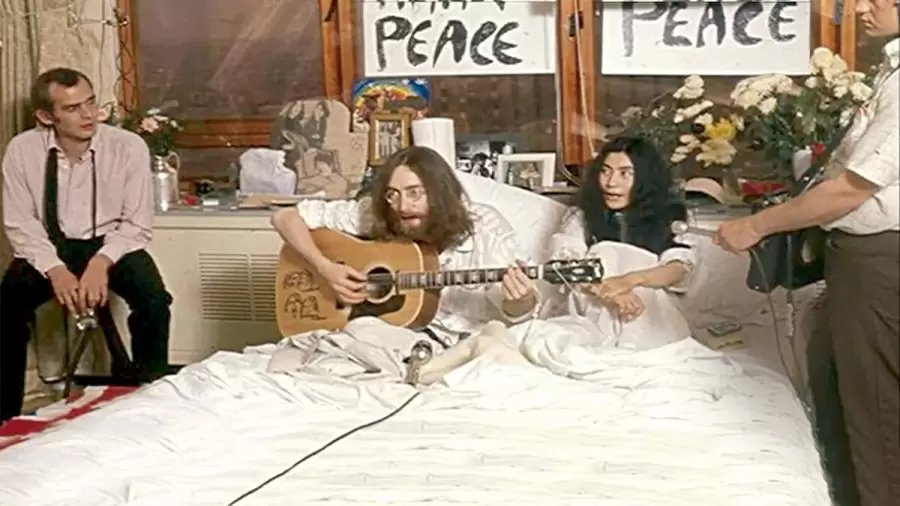 La famosa cama de la paz de John y Yoko