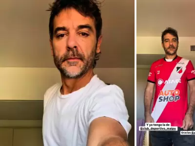 Las im�genes se viralizaron entre los hinchas mendocinos.
