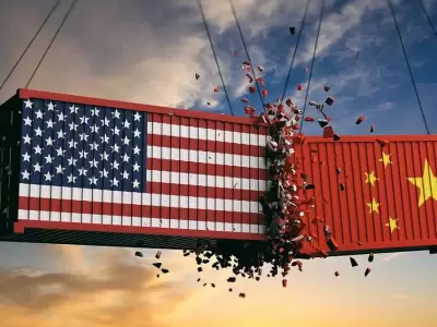 Guerra comercial entre EEUU y China.