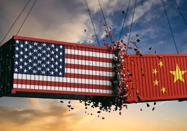 Guerra comercial entre EEUU y China.