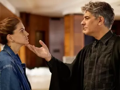 Pablo Echarri tuvo que salir hablar y defendi� a su compa�era de reparto.