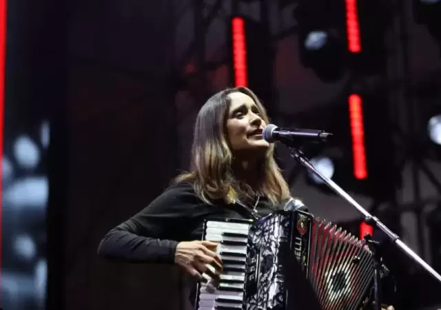 Julieta Venegas en el Wine Rock 2025.