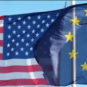 La Uni�n Europea anunci� una contraofensiva de aranceles del 25%