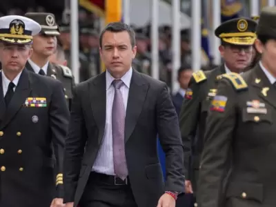 Noboa profundiza su pedido a Washington de asistencia militar contra el crimen que asola el pa�s sudamericano.