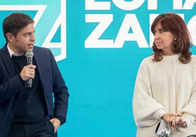 Cristina Kirchner y Kicillof. Otros tiempos.