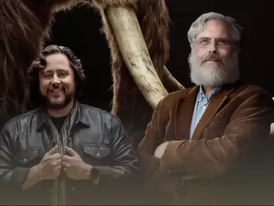 Ben Lamm y George Church, de Colossal Biosciences.