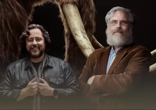 Ben Lamm y George Church, de Colossal Biosciences.
