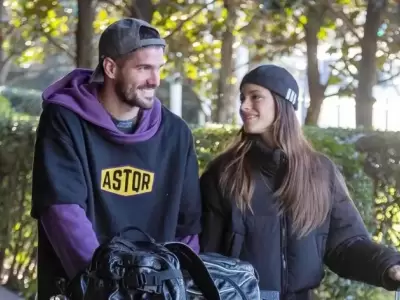 Rodrigo de Paul y Tini habr�an dado una segundo oportunidad al amor/