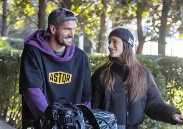 Rodrigo de Paul y Tini habr�an dado una segundo oportunidad al amor/
