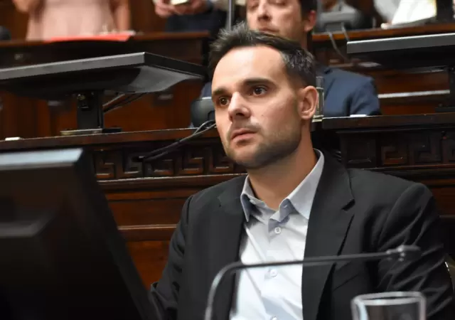 Gabriel Pradines, presidente del PRO en Mendoza. (Foto: Senado de Mendoza)